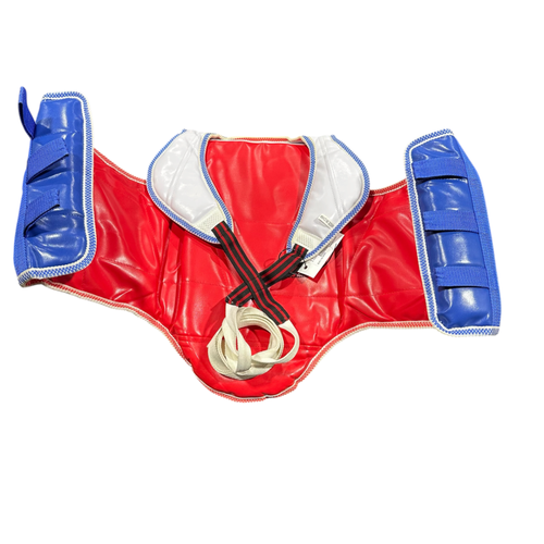Used Martial Arts Chest Guard Royal Blue MD 11375-S000382668