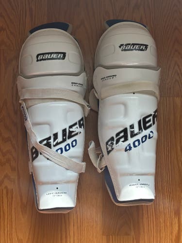 Senior Bauer Nexus 4000 15" Shin Pads (Used)