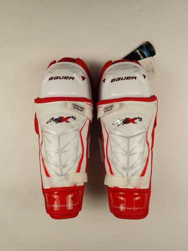 New Pro Stock Bauer APX2 Shin Pads Size 14