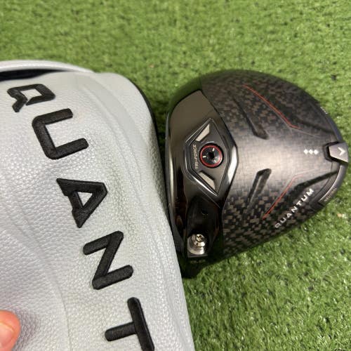 Callaway Quantum Triple Diamond Driver Club Head Only 9 Left Handed With Cover