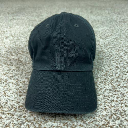Nike Hat Mens One Size Black Casual Heritage Swoosh Adjustable Strapback Basic