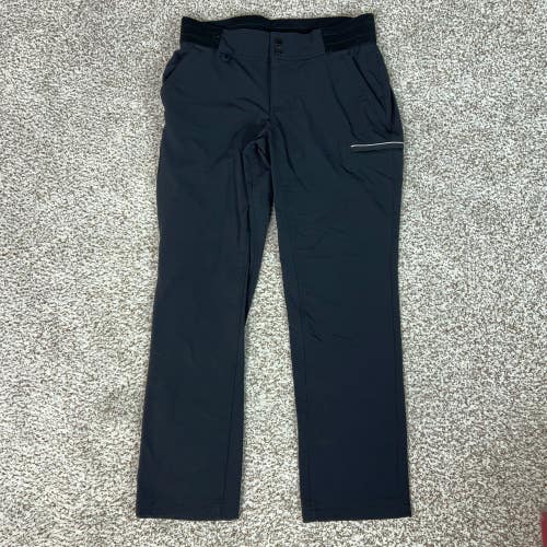 Duluth Trading Co Pants Womens 8 Gray Hiking Active Stretch Cargo Utility