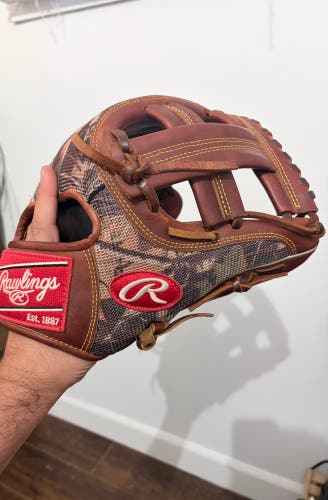 2024 Rawlings Heart of the Hide RH Infield Baseball Glove 11.75" (Used)