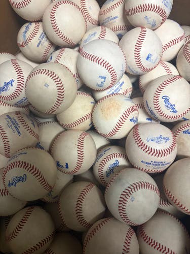 Rawlings Official Minor League Baseballs 60 (Used)