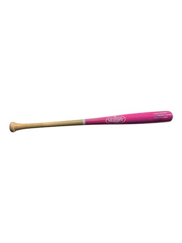 Used Louisville Slugger GUNUINE PINK BB Wood Bat 33" 11873-S000250342