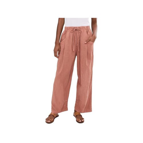 Free People Chambers Laidback Pants Women's Medium Canyon Sunset Pull-On GBO4434