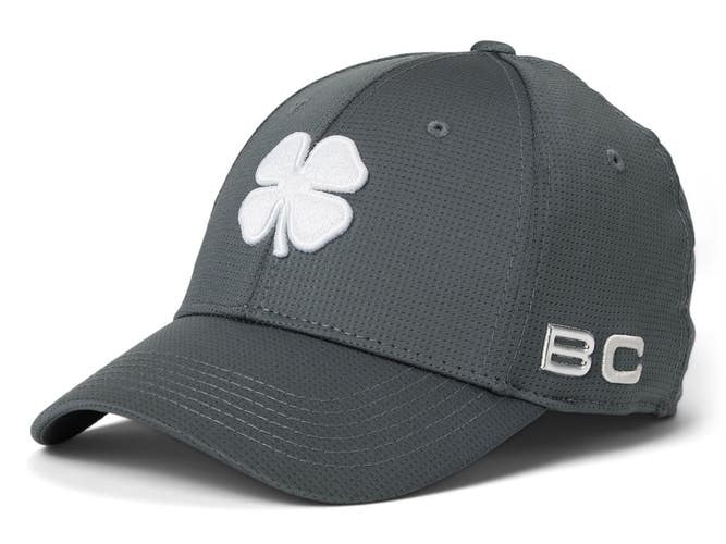 Black Clover Iron X Steel Baseball Cap Unisex Large Titanium Gray Hat GBO4097
