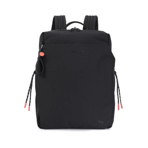 Hedgren Akira Backpack Unisex One Size Black Adjustable Shoulder Straps GBO4390
