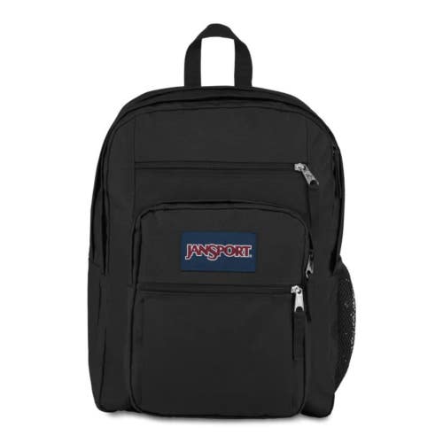 JanSport Big Student Backpack Unisex OS Black Shoulder Strap School Pack GBO4392