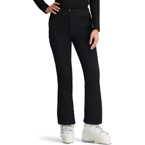 Obermeyer Cloud Nine Snow Pants Women's 12 Black Stretch High-Rise GBO4268