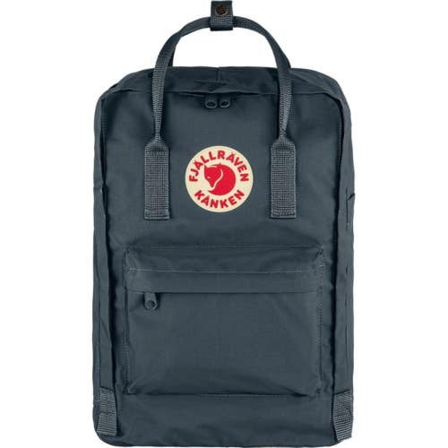 Fjallraven Kanken Laptop Backpack Unisex 18L Graphite Adjustable Straps GBO4239