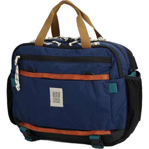 Topo Designs Mountain Cross Bag Unisex OS Midnight Shoulder Strap Travel GBO4403