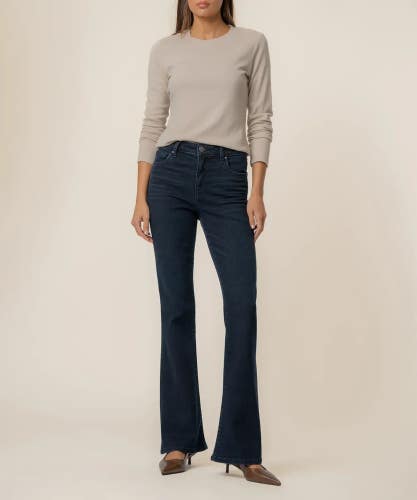 KUT from the Kloth Ana Jeans Women's 10 Ambitious Denim High-Rise Flare GBO4469