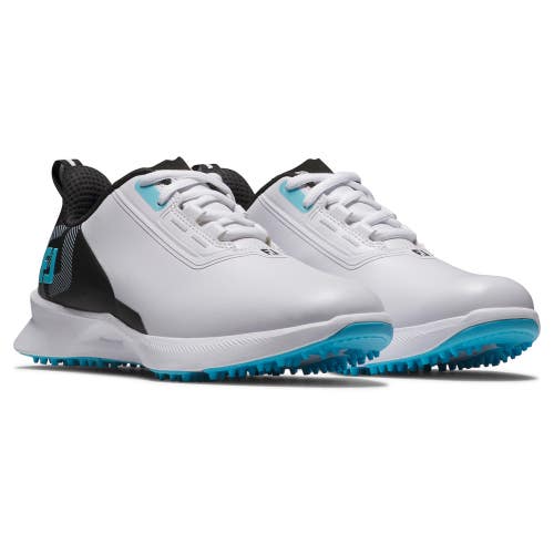 FootJoy Fuel 45042 Sneakers Kids US 4 M White Black Spikeless Golf Shoes PNE287