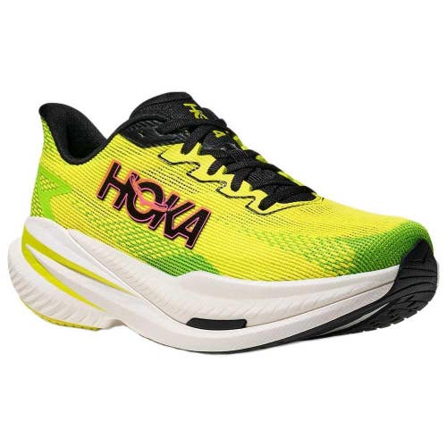 Hoka One One Mach X 3 1168720-NNHK Men's 11.5 D Neon Citrus Running Shoes PNE273