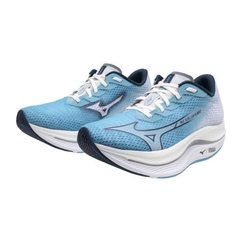 Mizuno Wave Rebellion Flash 2 J1GD243571 Women 9 River Blue Running Shoes PNE222