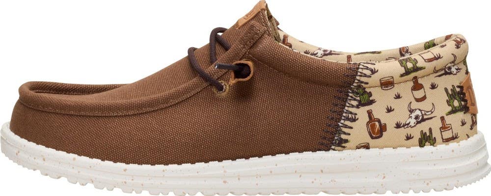 Hey Dude Wally Funk Wild Western 45866-2OC Men's Brown Slip-On Shoes PNE200