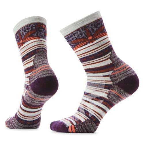 Smartwool Hike SW002879069 Crew Socks Women's M Multi Dragon Stitch Cushion DAC5