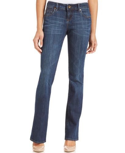 KUT from the Kloth Natalie Jeans Women 6 Exceptional High Rise Bootcut Leg DAC55