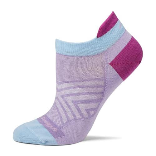 Darn Tough Run Tab Socks Women Medium Lavender Lightweight Cushion No Show DAC77