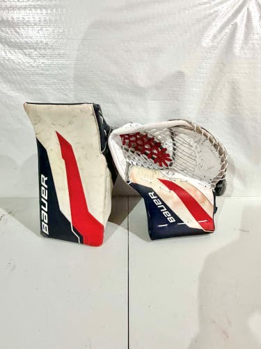 Bauer Supreme Shadow Regular Pro Stock glove and blocker set