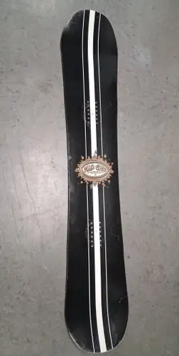 Milo x Sims Collaboration Snowboard 176 Cm Black White Stripe