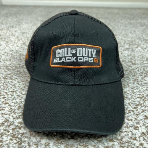 Call Of Duty Mens Hat Strapback One Size Trucker Black Ops 6 Video Game Logo