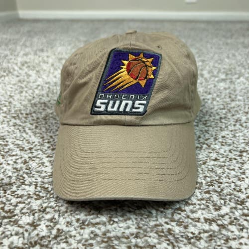 Phoenix Suns Mens Hat Cap Strap Back One Size Beige Basketball NBA Logo Dad