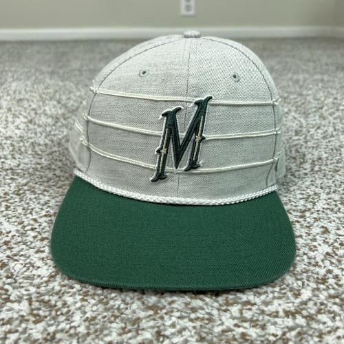 Minnesota Wild Hat Cap Snap Back Mens One Size Gray Green NHL Hockey '47 Dumba