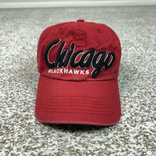 Chicago Blackhawks Hat Cap Snap Back Mens One Size Red NHL Hockey '47 Sports