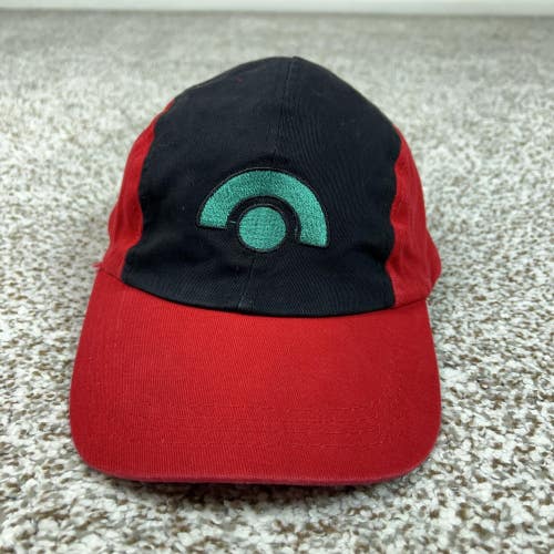 Pokemon Hat Cap Strap Back Youth Adjustable Red Black Ash Ketchum Anime Boys