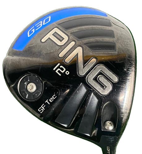 Ping G30 Driver 12* SF Tec RH TFC 419 Senior Graphite 45.5" New SuperStroke Grip