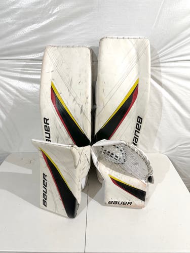 Bauer Hyperlite 2/Mach Regular 35+1 Goalie Pro stock Full Set