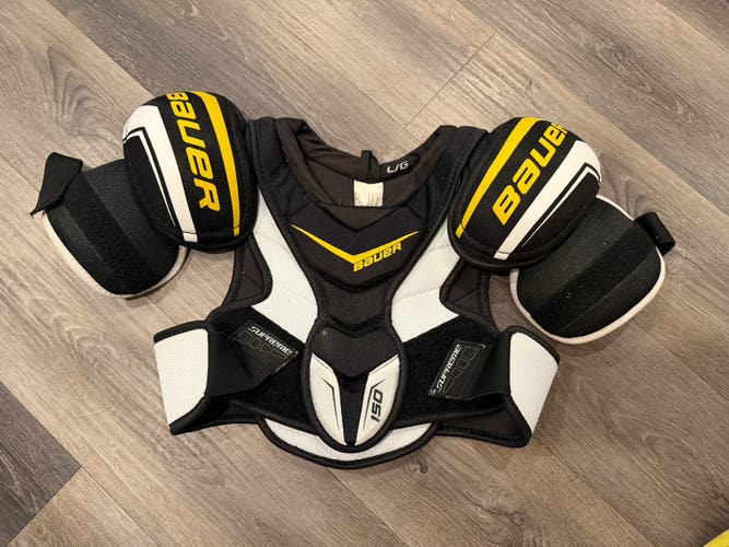 Large Youth Bauer Supreme 150 Shoulder Pads (Used)
