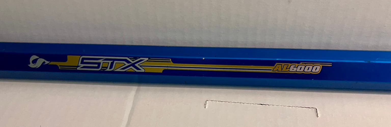 OG STX AL6000 lacrosse Shaft (Used) blue very good condition. Attack length