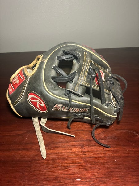 Rawlings Pro Preferred RHT RARE D1 player CUSTOM Infield Baseball Glove 11.5" (Used)