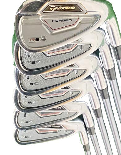 TaylorMade RSI2 Iron Set 6-PW,AW RH 85g F15 Regular Graphite 6i 37.5" Nice Grips