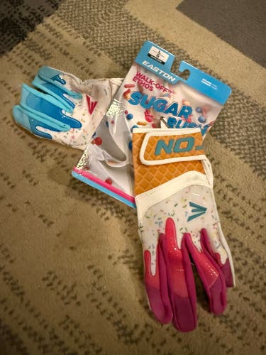 Large Easton Batting Gloves (New)