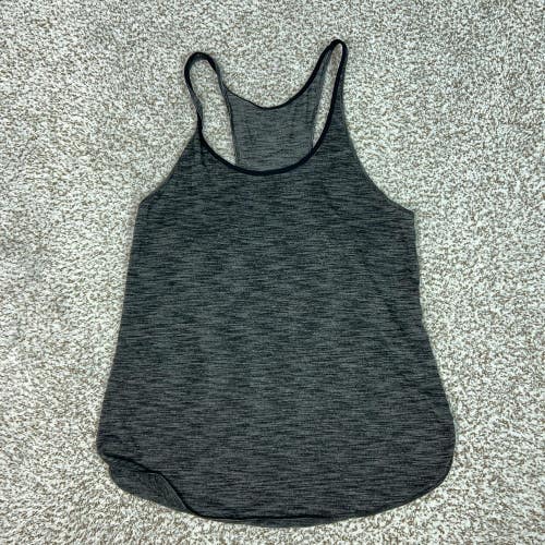 Lululemon Tank Top Womens S Gray Racerback Lightweight Athletic Yoga Gym Workout