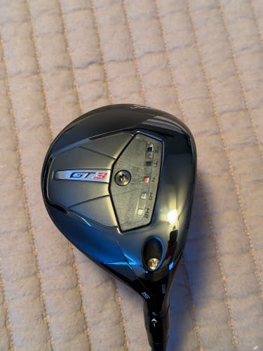 Men's 2024 Titleist GT3 Right Handed Fairway Wood Extra Stiff Flex 3 Wood Graphite Shaft (Used)