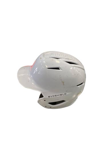 Used Evoshield EVOSHEILD HELMET Batting Helmet No Mask White LG 11859-S000034332