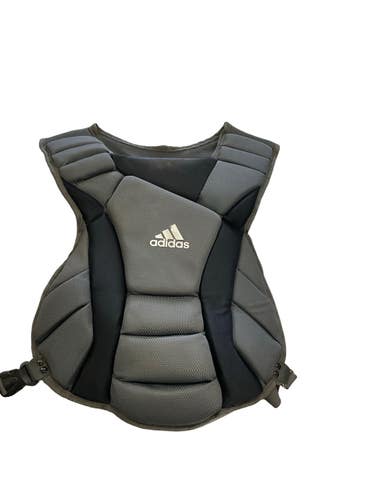 Used Adidas CHEST PROTECTOR Catchers Chest Protector Black Junior 11859-S000034338