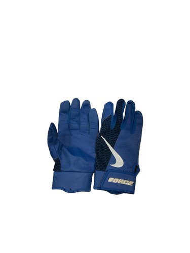Used Nike BB/SB Batting Gloves Royal Blue MD 11859-S000034334
