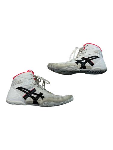 Used Asics Wrestling Shoes White Junior 03.5 11873-C000244353