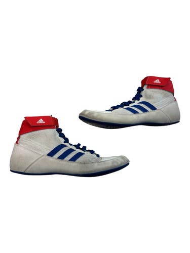 Used Adidas Wrestling Shoes White Senior 6 11873-S000248510
