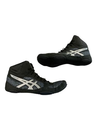 Used Asics SNAPDOWN Wrestling Shoes Black Senior 9.5 11873-C000250125