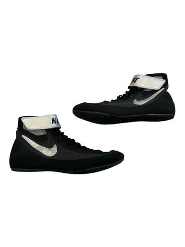 Used Nike Wrestling Shoes Black Senior 8 11873-C000250123