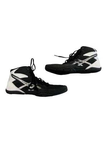 Used Asics MATFLEX Wrestling Shoes Black Junior 04 11873-C000250131