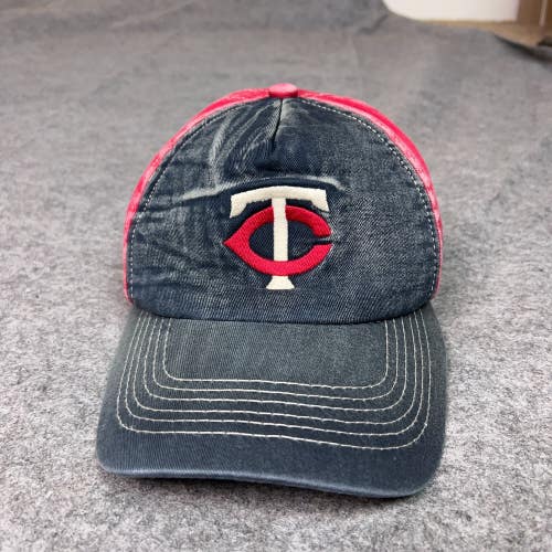 Minnesota Twins Mens Hat Snapback Blue Red Cap Baseball MLB American Needle Logo