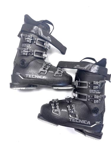 Used Tecnica HV Mens DH Ski Boot Black 265 MP - M08.5 - W09.5 11860-S000316951